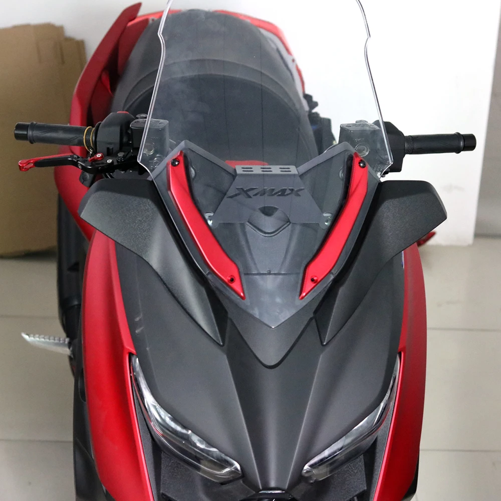 

Motorcycle CNC Aluminum Alloy Windscreen Windshield Deflector Guard Decoration Cover For Yamaha XMAX X-MAX 125 250 300 400
