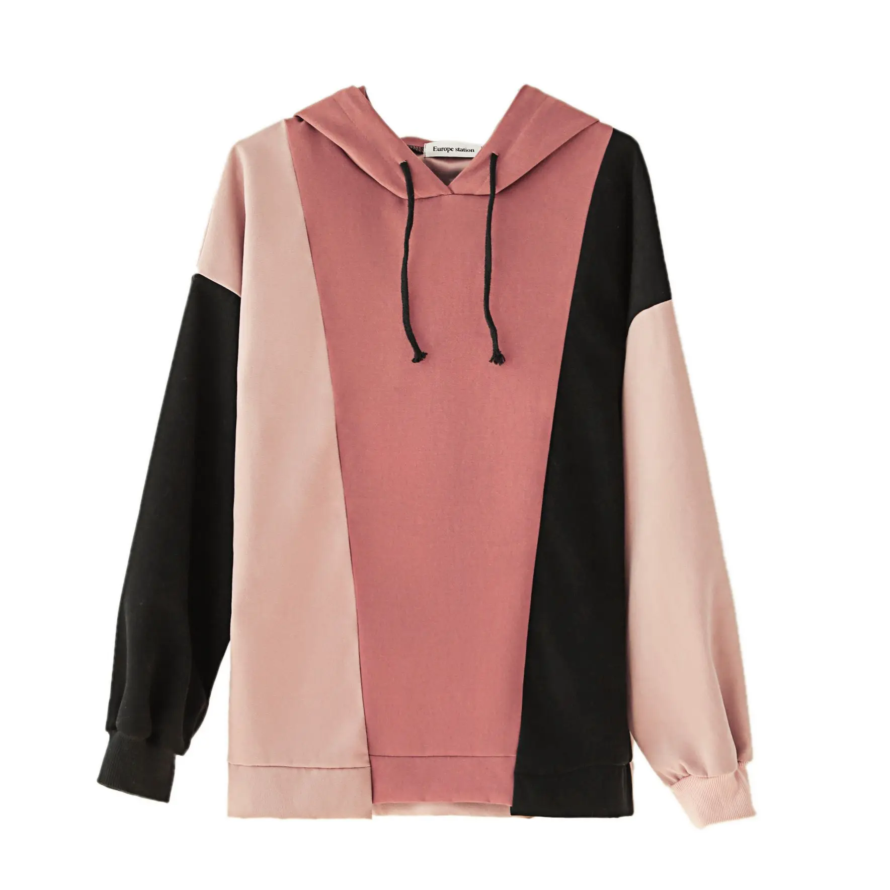 

New 2019 Spring Add Wool Upset Loose Students Lazy Wind Fleece Blouse Shirt 801