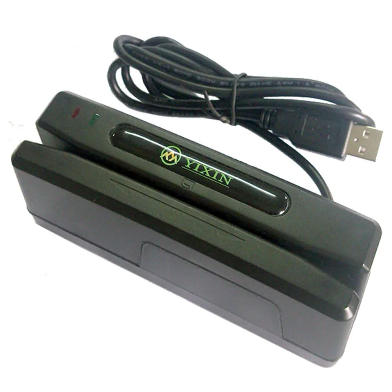 Двусторонний считыватель магнитных карт 3 трека USB интерфейс MSR700U | Безопасность и