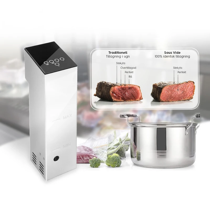 ITOP Sous Vide плита низкая температура Мультиварка машина коммерческий Вакуумный кухонный комбайн чистый вареный стейк приготовления