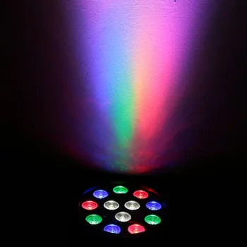

15W AC 100-240V Disco Light Stage Light DMX-512 RGBW LED Stage PAR Light Strobe Professional 8 Channel Party Stage Light