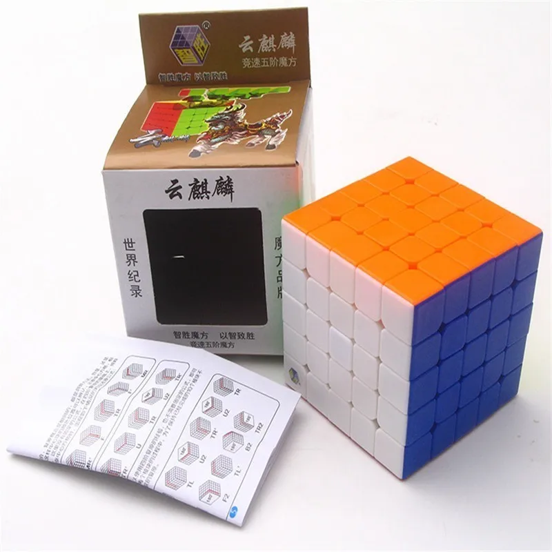 Yuxin облако 5*5*5 скоростной куб Neo 5x5x5 Cubo Magico головоломка 5x5 волшебный Развивающие