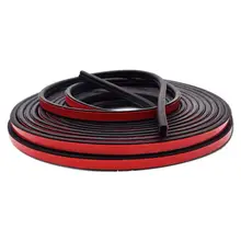 5 метров/10 метров уплотнительная прокладка двери общего типа B Автомобильная резиновая уплотнительная прокладка изоляция Водонепроницаемая энергосберегающая шумоподавление