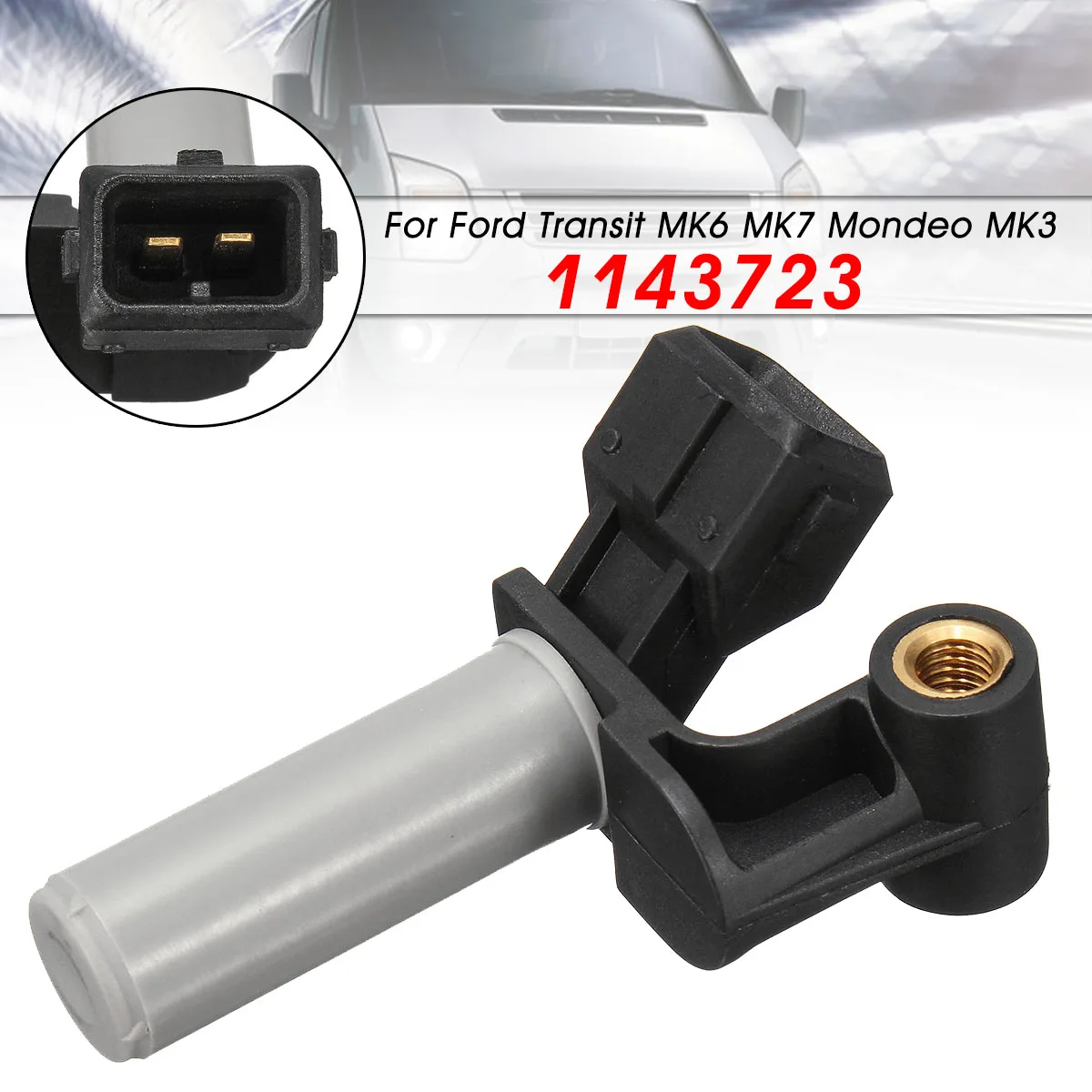 

Car Auto Crank Crankshafe Sensor For Ford Transit MK6 MK7 For Mondeo MK3 ALL 2.0 2.2 2.4 TDCi MODELS 2000-2007 1143723
