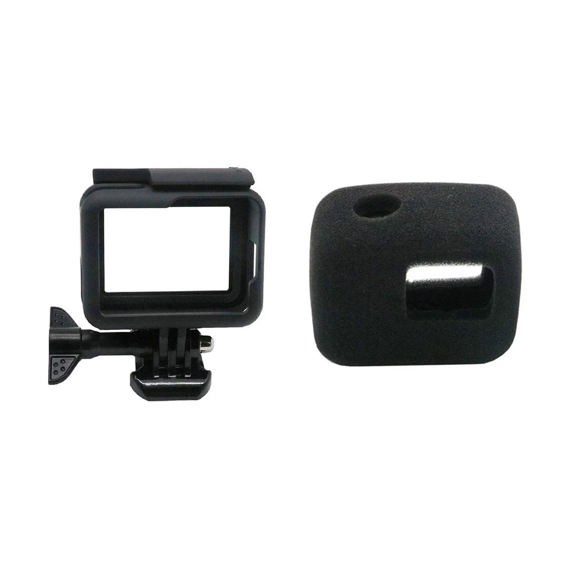 Защитный чехол рамка + крышка лобового стекла для Gopro Hero 7/6/5/Hero Hd корпус оболочка