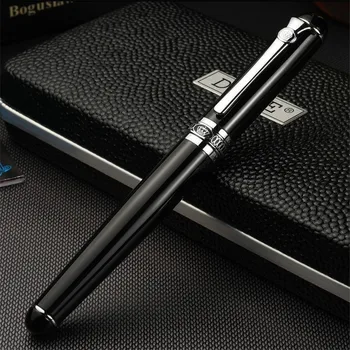 

1 PC 0.5mm Creative Metal Fountain Pen Full Metal Golden Clip Pen For Writing Office School Stationery Material Supplies 03814