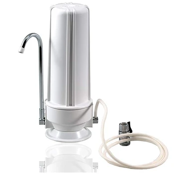 

Premium Countertop Water Filtration System – Easy To Use Portable Faucet Mounted Filter Transforms Tap Water Into Drinking Wat