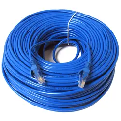 RJ45 Ethernet Cat5 сетевой кабель LAN привести патч, 30 м синий 1 шт