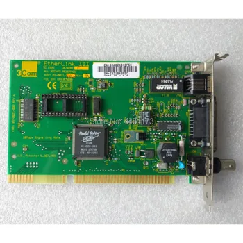

3C509B-C with BNC AUI RJ45 Port LAN ISA Ethernet for 3COM network card