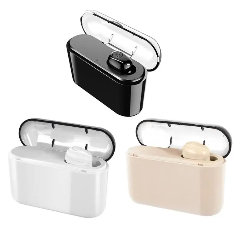 

X8 Portable Mini In Ear Earphone Wireless Bluetooth Headset Earbud Handsfree Business Earbud with Power Bank Mic for iOS Android