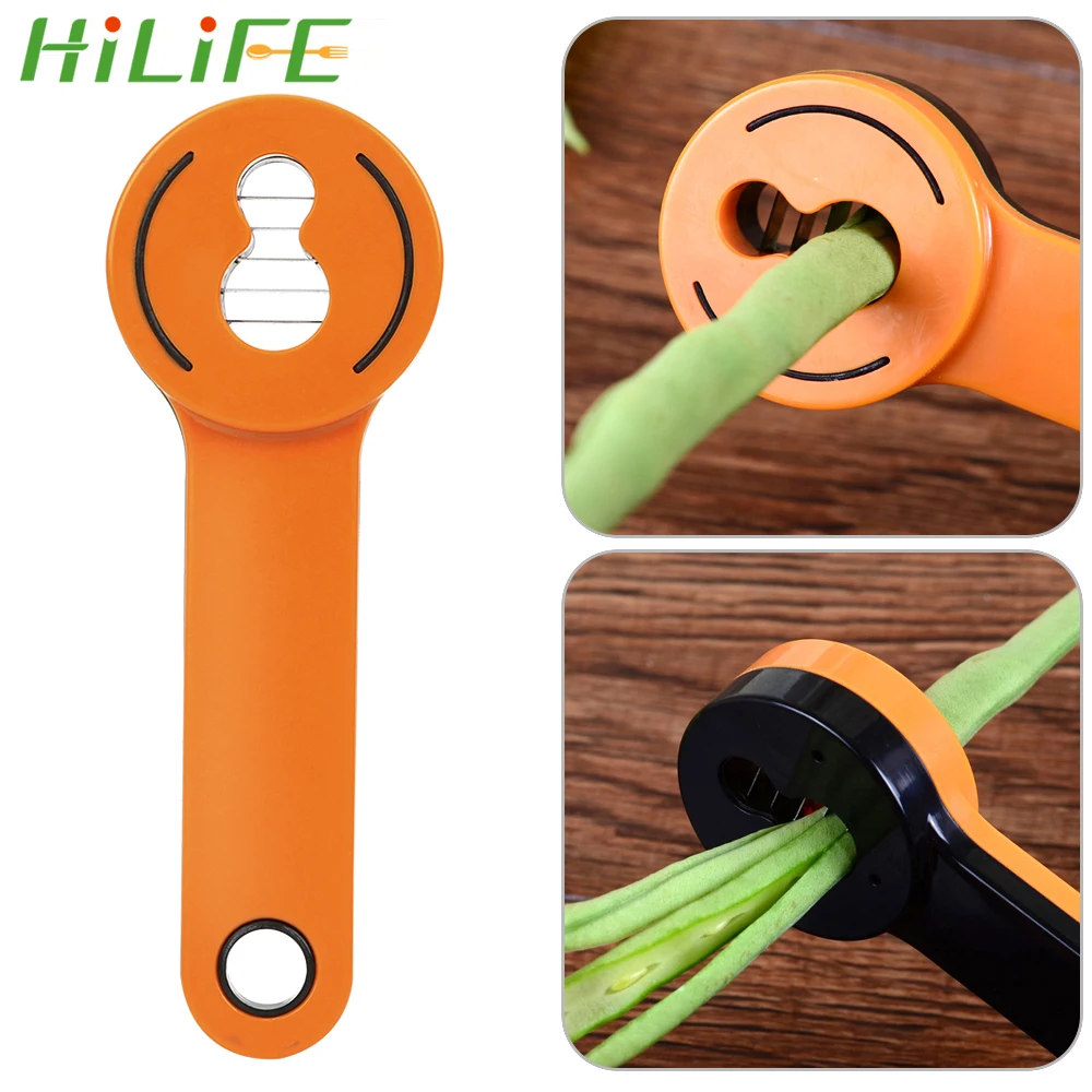 

HILIFE Vegetable Fruit Chopper Cutter Salad Gadgets Cutter Beans Chili Shredder Bean Slicer Vegetable Tool