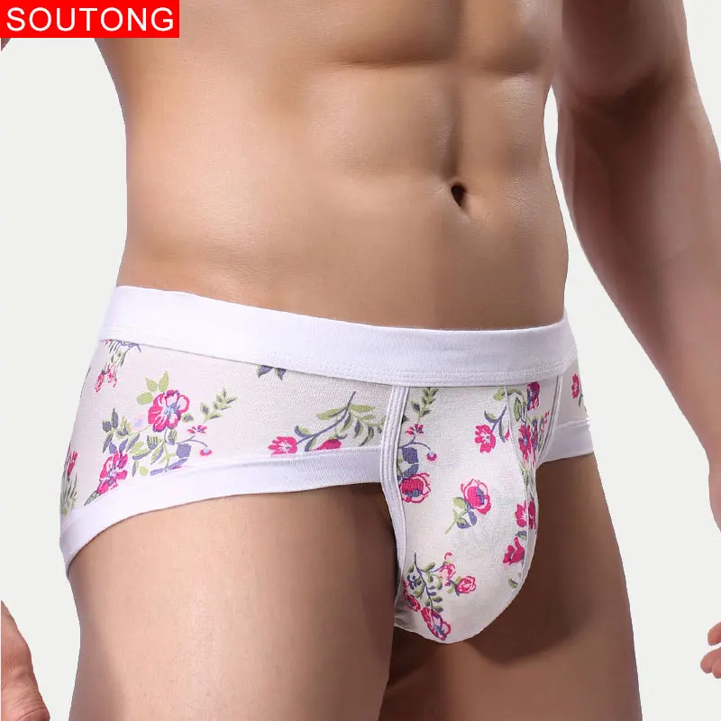 Soutong 2019 пикантные Для мужчин нижнее белье мужские трусы Homme кальсоны Marca Cuecas