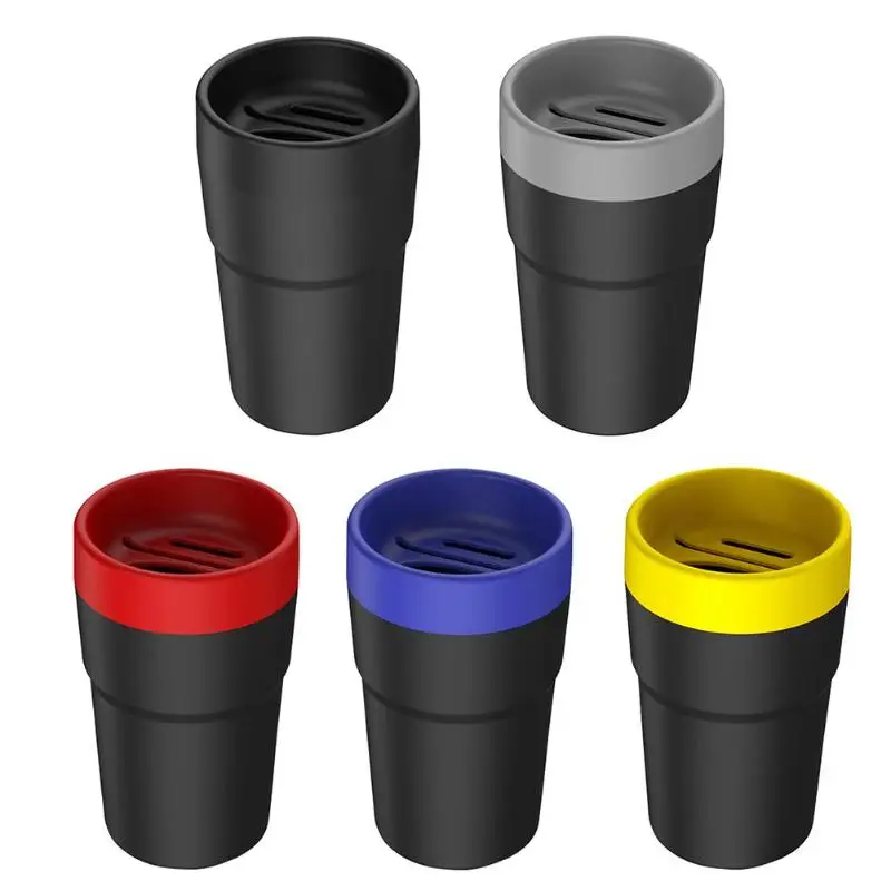 

VODOOL Multifunction Car Coin Storage Trash Can Organizer Garbage Tissue Case Card Holder Car Interior Accessory Storage Box