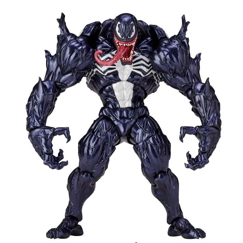 Marvel Red Venom Action Figure - The Avengers Spiderman BJD Joints Movable Toy Model image 2