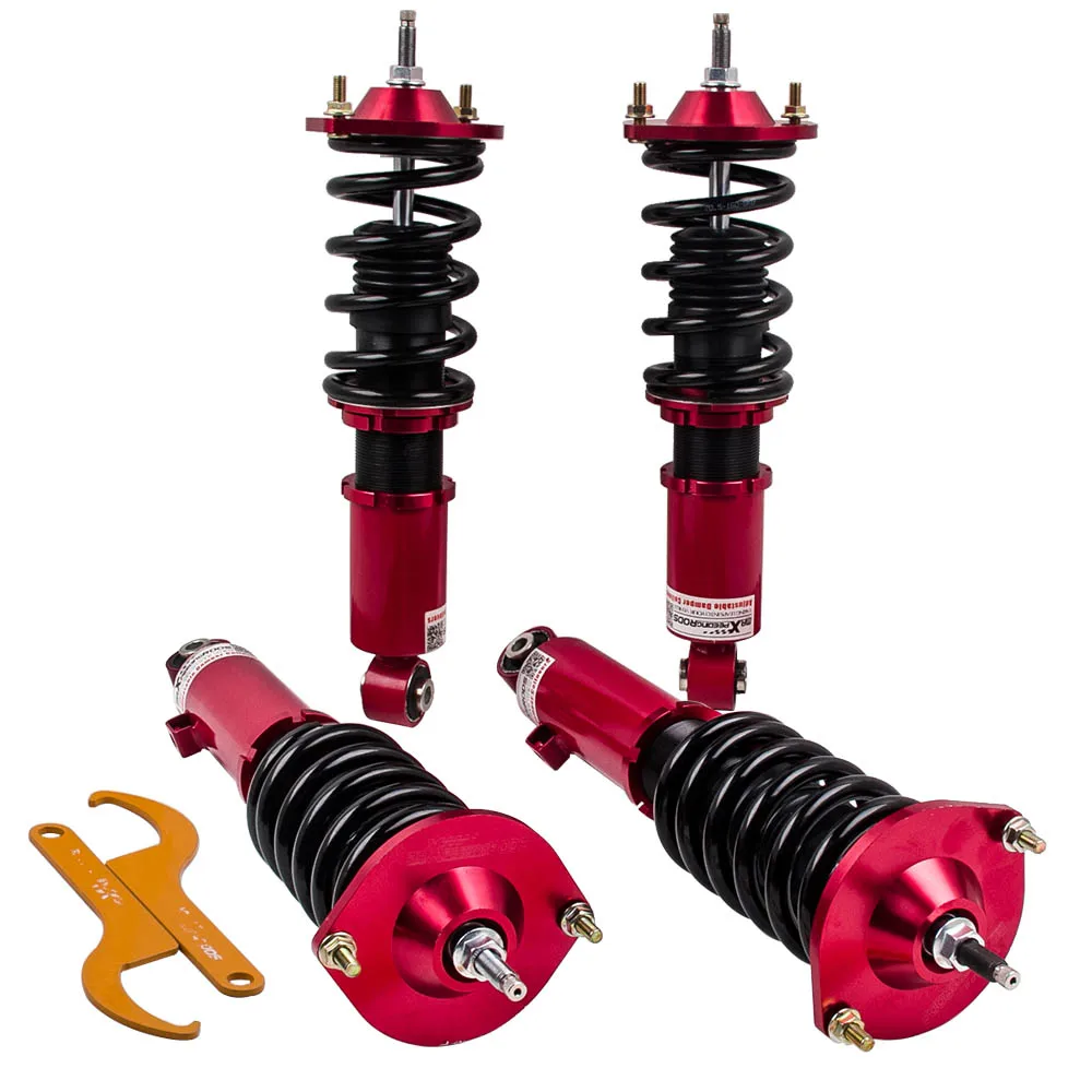 

For Mazda Miata MX5 90-05 NA6C NA8C NB8C Adj Damper Coilovers Shock Absorber Coil Strut kit Spring Coilover Front Rear