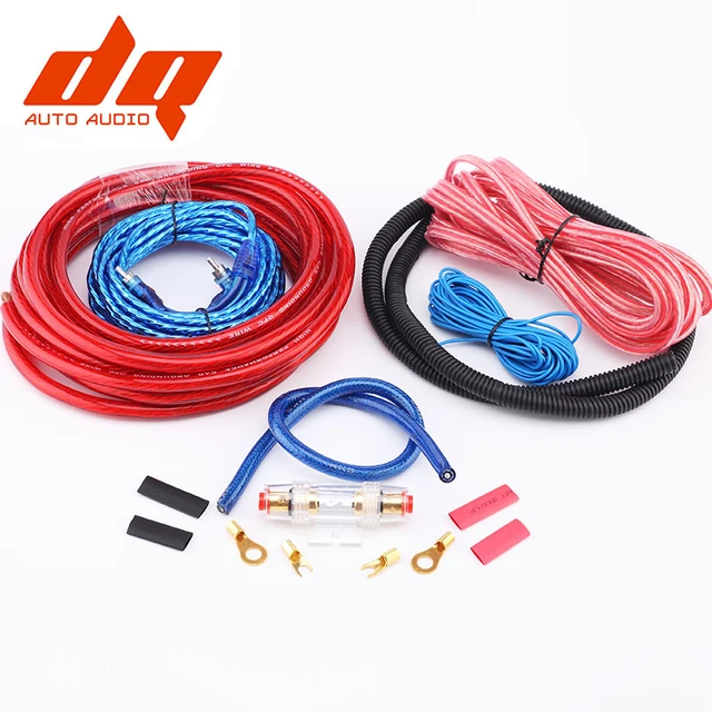 New 1500W 4GA Car Audio Wires Cable Wiring Amplifier Subwoofer Speaker
