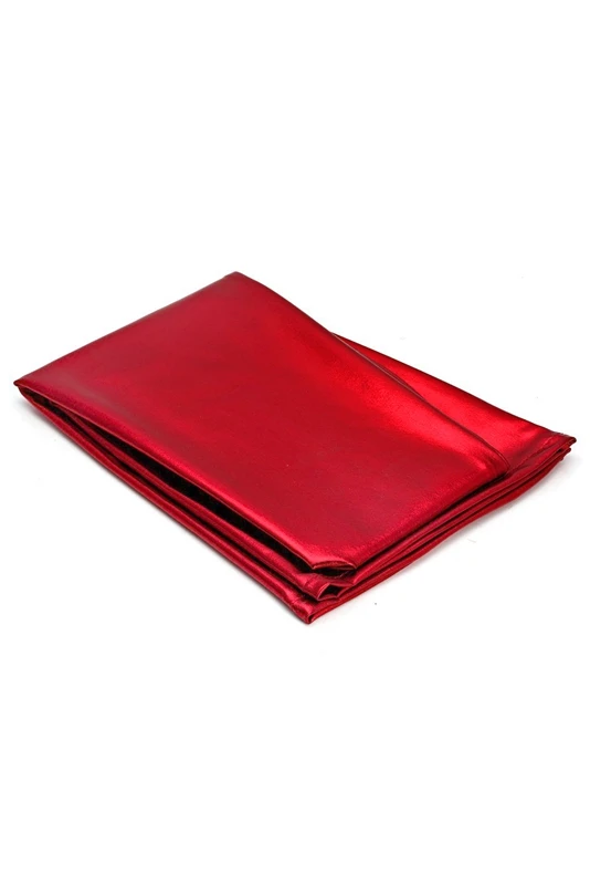 

Womens Stockings Spandex Thigh Latex Socks Glam Rock Gothic Wetlook Red