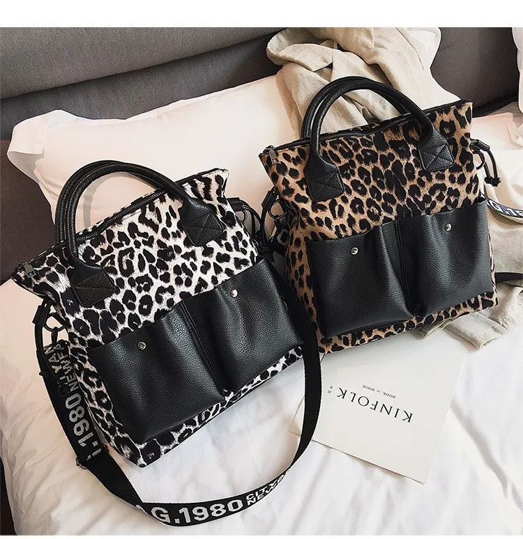 

2019 New Leopard Crossbody Bags For Women Leather Handbags Female Shoulder Bag Women Messenger Bag Ladies Hand Bags sac a main