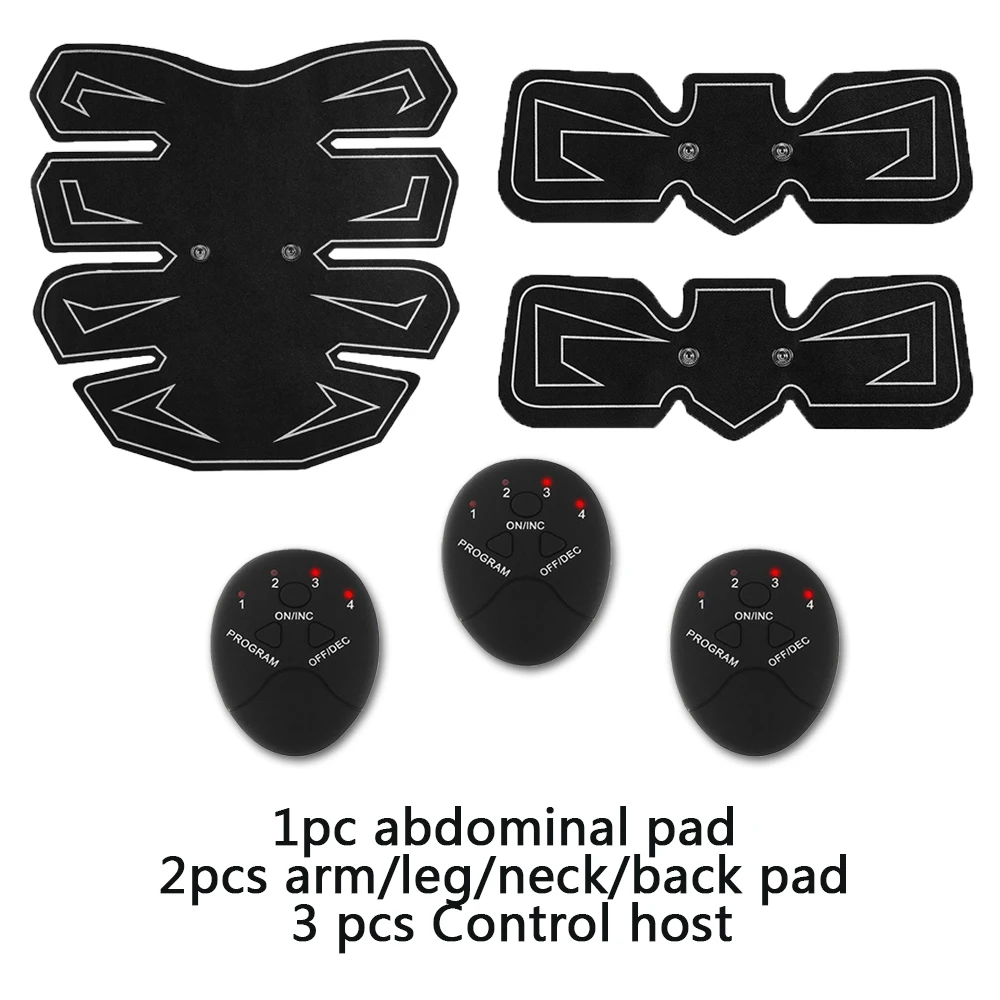 Muscle Stimulator Wireless EMS Stimulation Body Slimming Abdominal Exerciser Training Device Beauty Machine Massager |