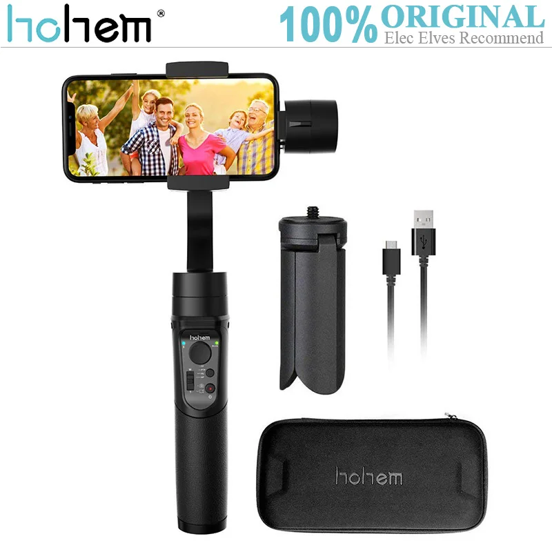 

Hohem ISteady Handheld Gimbals 3-Axis Handheld Stabilizer For Mobile Phone Auto Tracking 12 Hours Working Mobile Gimbal