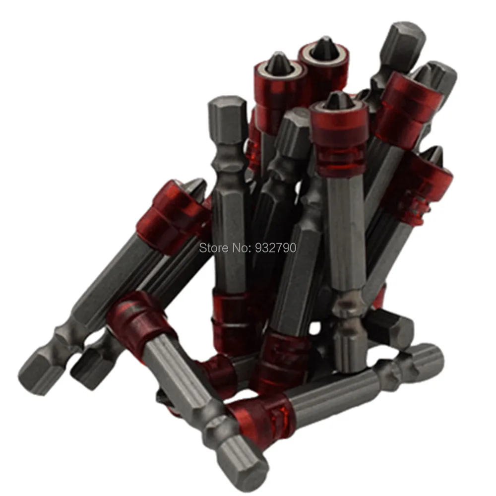 

20pcs 50mm DryWall Plasterboard Screwdriver Bits Depth Stop PH2 Magnetic Phillips DryWall Plasterboard Screw Driver Bit 1/4" Hex