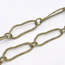 DoreenBeads 1 м под бронзу большой звено цепи выводы 25x9 мм(B14207), для изготовления украшений своими руками