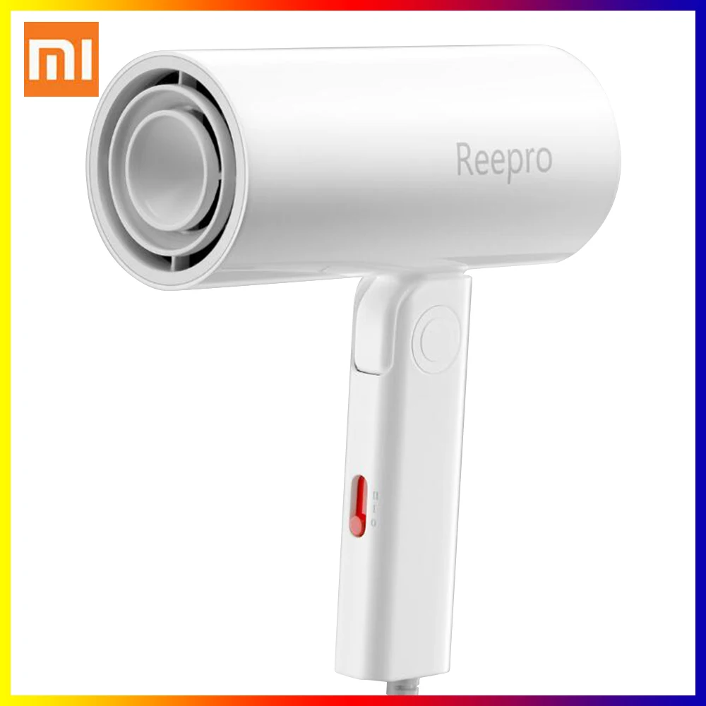  Xiaomi Youpin Reepro 1300 Вт профессиональный фен для волос быстросохнущая Складная Ручка Парикмахерская Фен RP HC04 