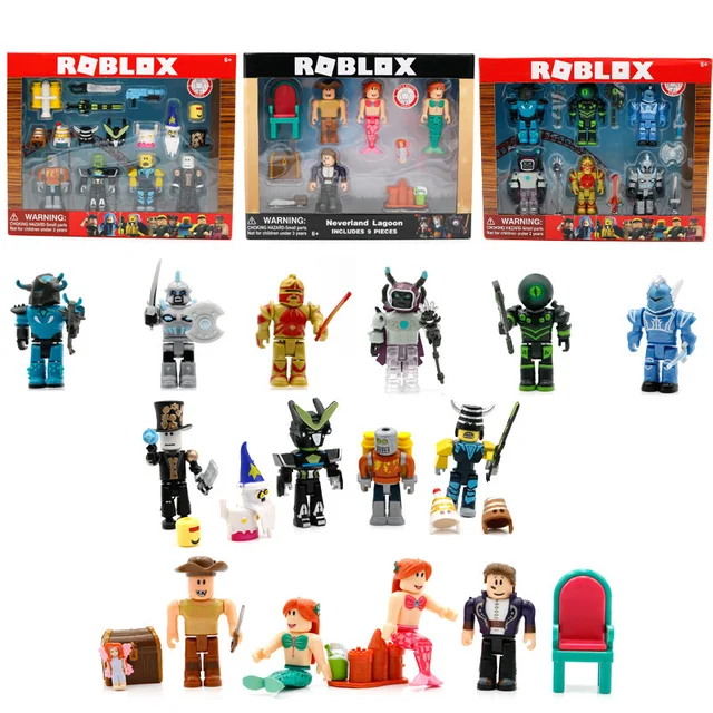 Us 799 Roblox Action Figure Set Toys 7 8cm Roblox Juguets Game Toys Figuras Boys Brinquedoes Dolls Roblox In Box For Christmas Gifts In Action - 