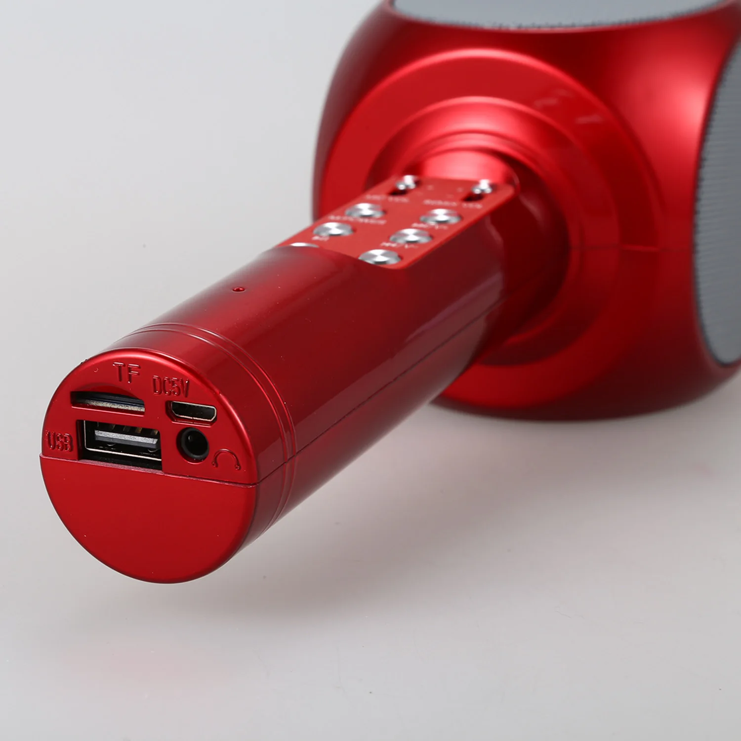 SQPP Профессиональный WS1816 беспроводной Bluetooth KTV караоке микрофон динамик USB LED свет