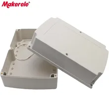 Makerele IP65 открытый электрическая распределительная коробка Пластик чехол для электронного Водонепроницаемый пластиковая коробка для АБС коробка проект Коробки