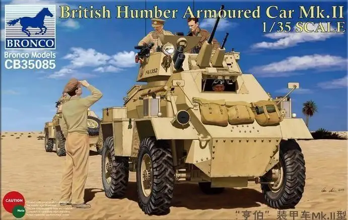 Bronco CB35085 1/35 Британский Humber бронированный автомобиль mk. II | Игрушки и хобби
