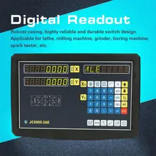 110-240V Digital Readout Milling Lathe Encoder with Linear Scale 100mm & 300mm Digital Readout Linear Scale Kit JCS900-2AE high efficiency 2 2mm magnetic encoder opened magnetic linear scale encoder