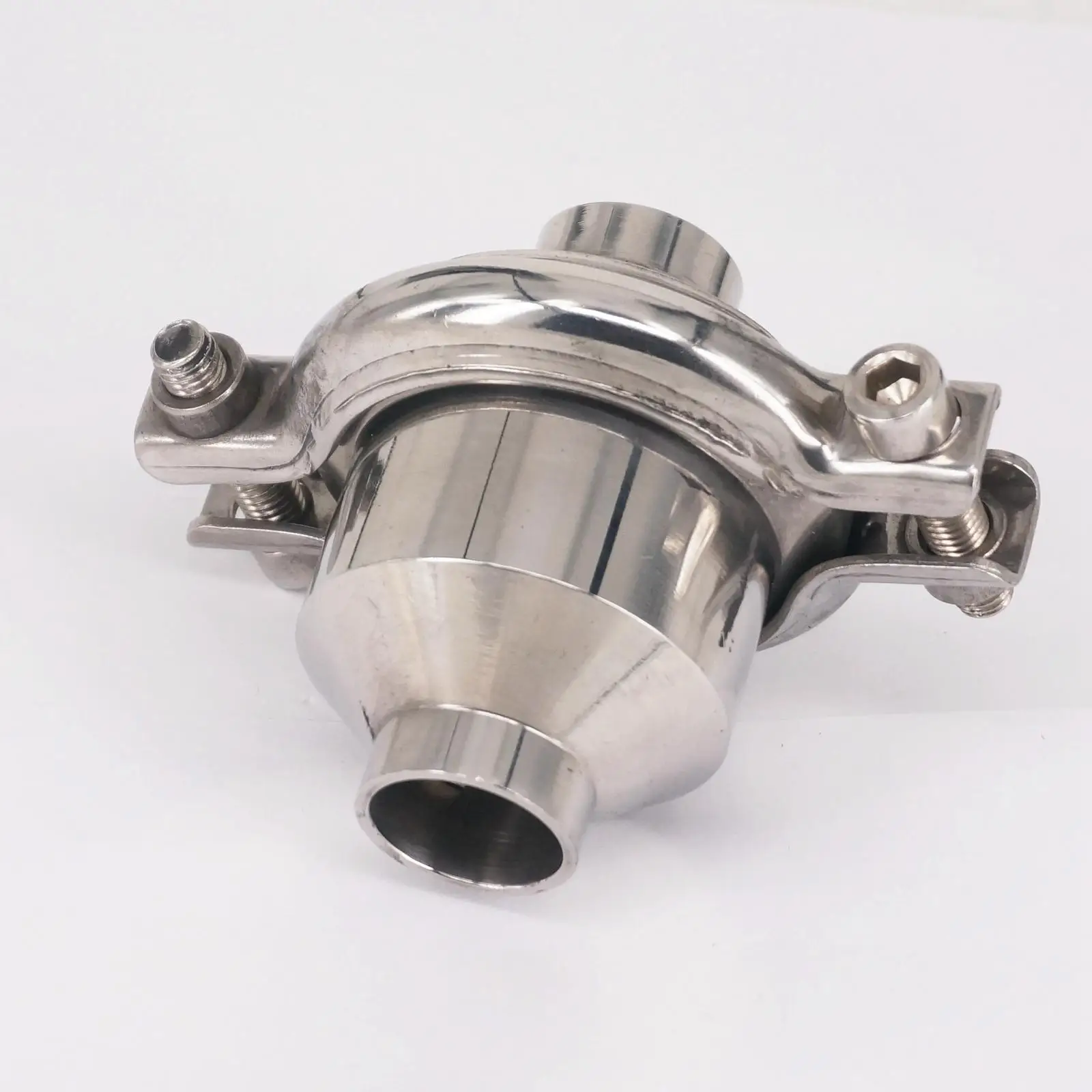 Подходит 45 мм 1,7" труба OD стыковая сварка SUS 304 Нержавеющая Санитарно-технический оборотный клапан без возврата для домашнее Сваренное пиво 229 PSI