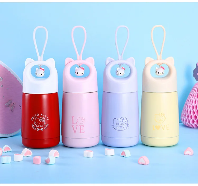 2019 Originality Cartoon Pattern Stainless Steel Thermos Cup Children Lovely Sweet Rabbit Vacuum 300ml Mini Belly | Дом и сад