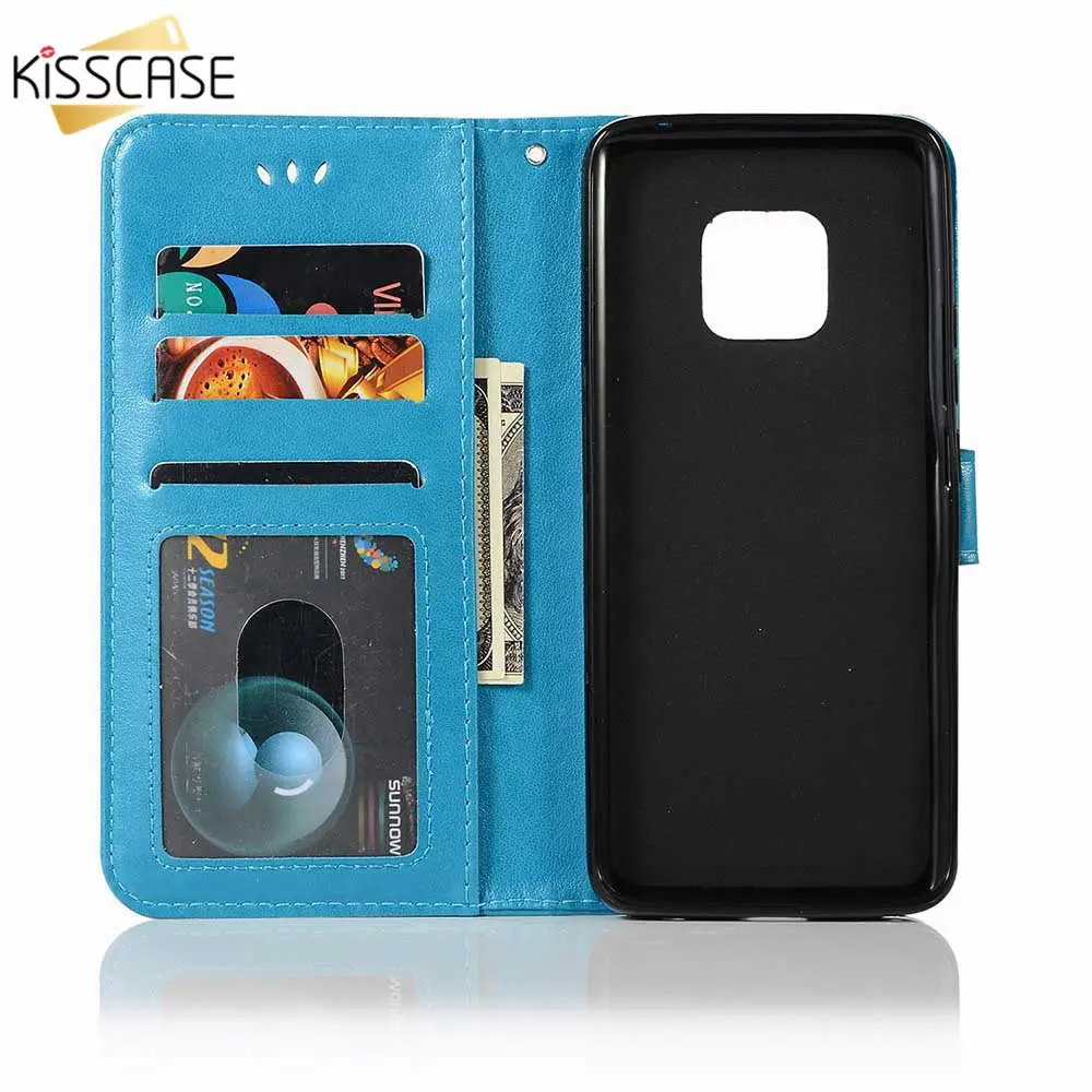 Модный чехол KISSCASE с цветами для телефона Huawei P Smart Mate 20 10 Lite P20 Pro P9 P8 Y3 Y5 Y6 2017 Y7 Y9 2018