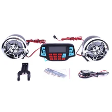 IG-мотоциклетная сигнализация, звуковая система, стерео динамик, s, Fm радио, Mp3 музыкальный плеер, скутер, Atv, пульт дистанционного управления, сигнализация, динамик, Scoo