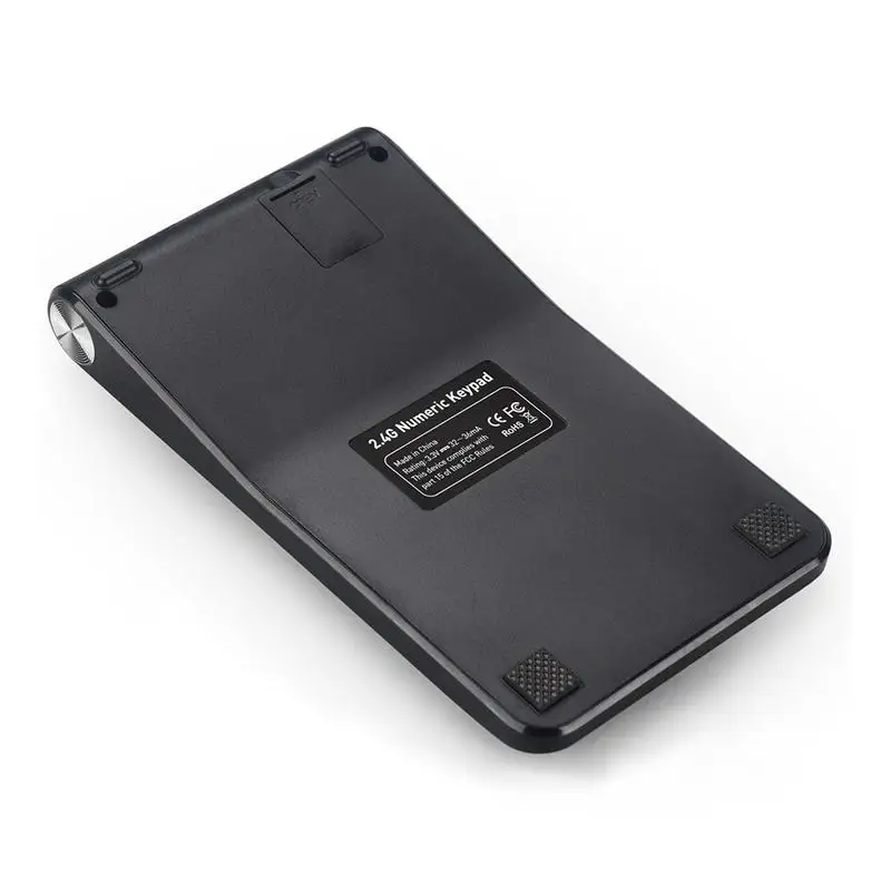 USB клавиатура с цифрами 2 4G цифровой дисплей RechargeablUSB Клавиатура перезаряжаемая
