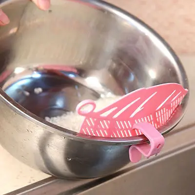 Мода 1 шт. практичный пластиковый кухонный рис бобы кухонный спонж для чистки посуды Инструмент гаджет 4 цвета чистящие инструменты фильтр