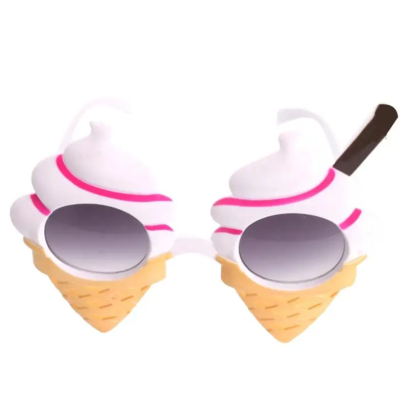 

Summer Beach Style Sunglasses Ice Cream Glasses Party Costume