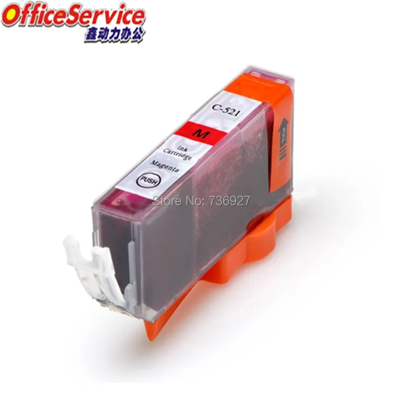 Совместимый чернильный картридж PGI 520 CLI 521 PGI520 CLI521 для Canon MP540 MP550 MP560 MP620 MP630 MP640 IP3600