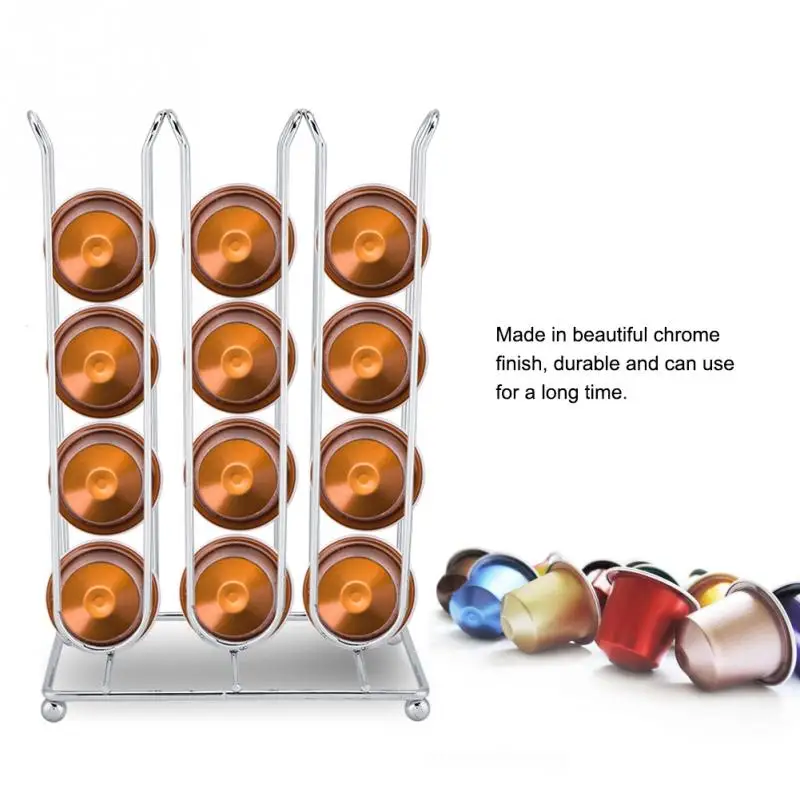 

Coffee Pod Storage Holder Capsule Stand for 24 Coffee Pods Home Store for nespresso Coffee Filter Holder