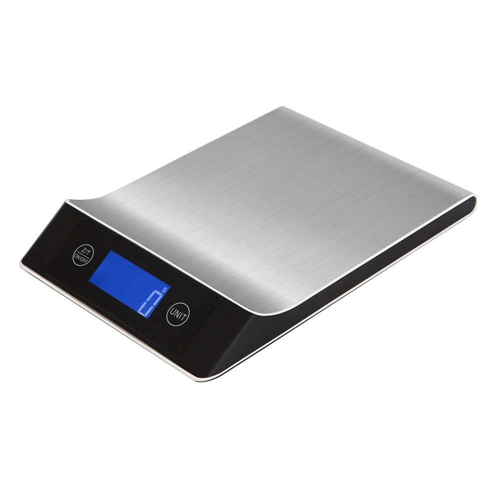 Stainless Steel LCD Digital Display Kitchen Scale Durable Food Weighing