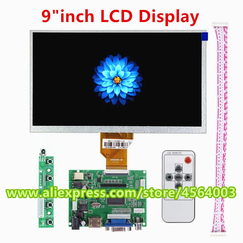 Плата управления для мини монитора сенсорный экран 9 дюймов ЖК контроллер плата