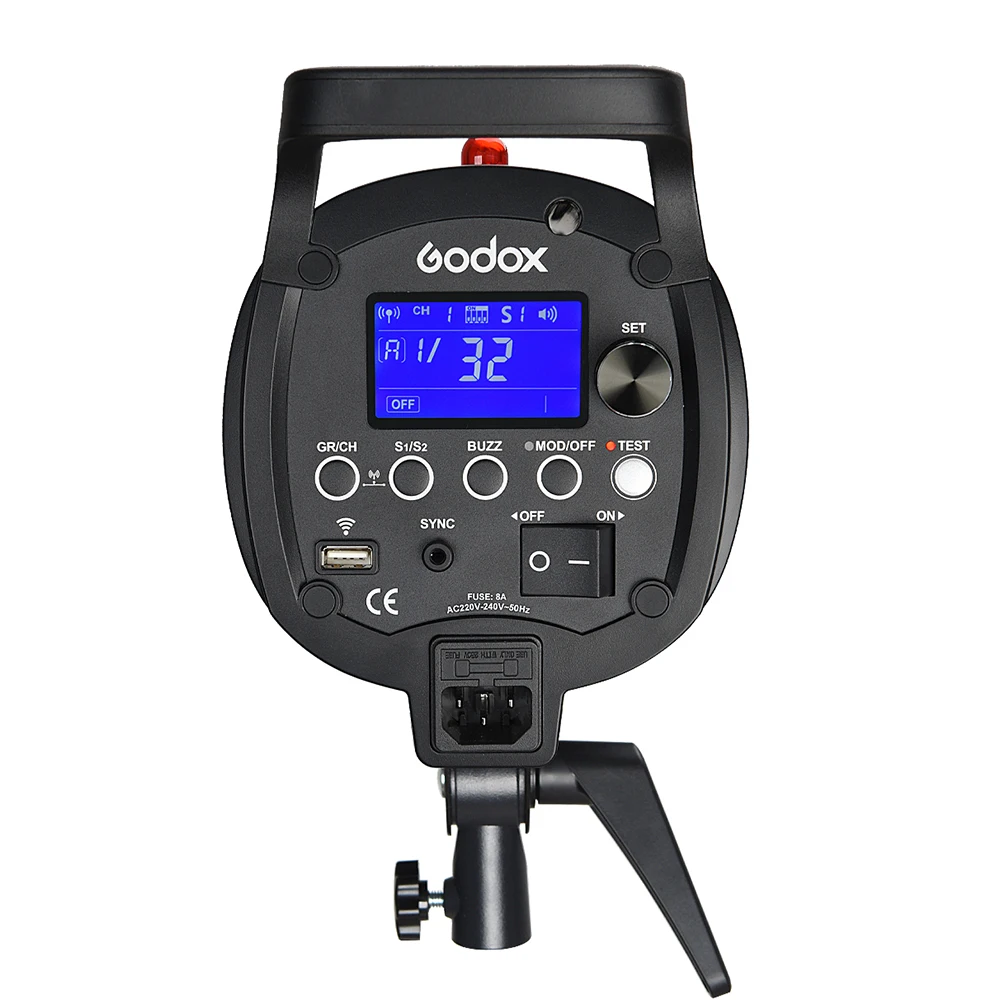 Godox QS600 II QS600II 600Ws GN76 профессиональный студийный стробоскоп со встроенной