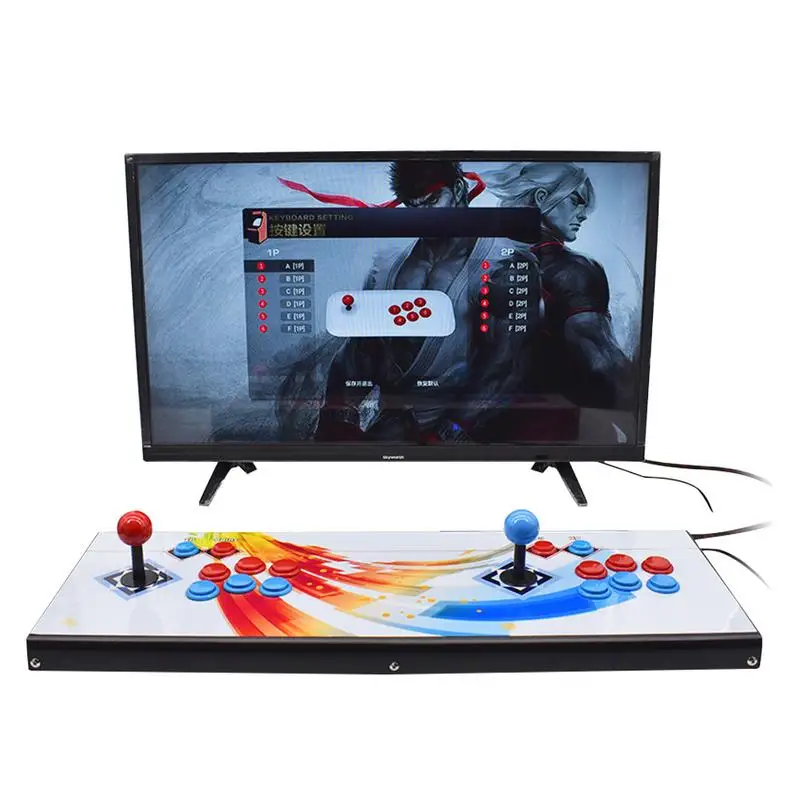 

Arcade Video Game 2260 Games Full HD 1920x1080 Video Arcade Console USB and TF/Micro SD Ports Mini Arcade Machine