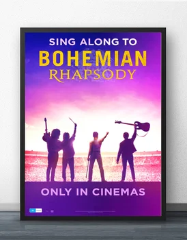 

Bohemian rhapsody movie poster Wall Pictures for Living Room No Frame canvas poster