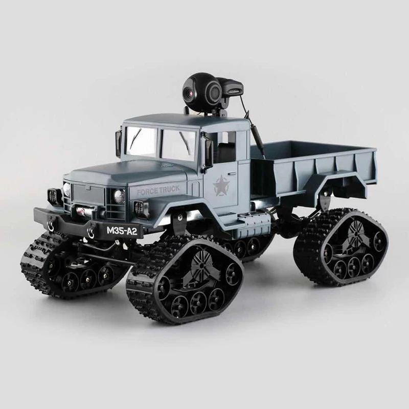 

New 4WD 1/16 Remote Control Military Truck 4 Wheel Drive Off-Road RC Car Model Remote Control Climbing Car with Camera/