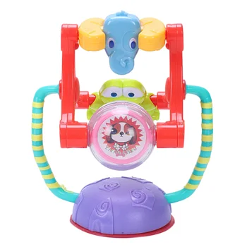 

Baby Activity Toy Animal Ferris Wheel Rattle Toy Intelligence Development Puzzle Baby Dining Chair Cart Suction Cup Toy