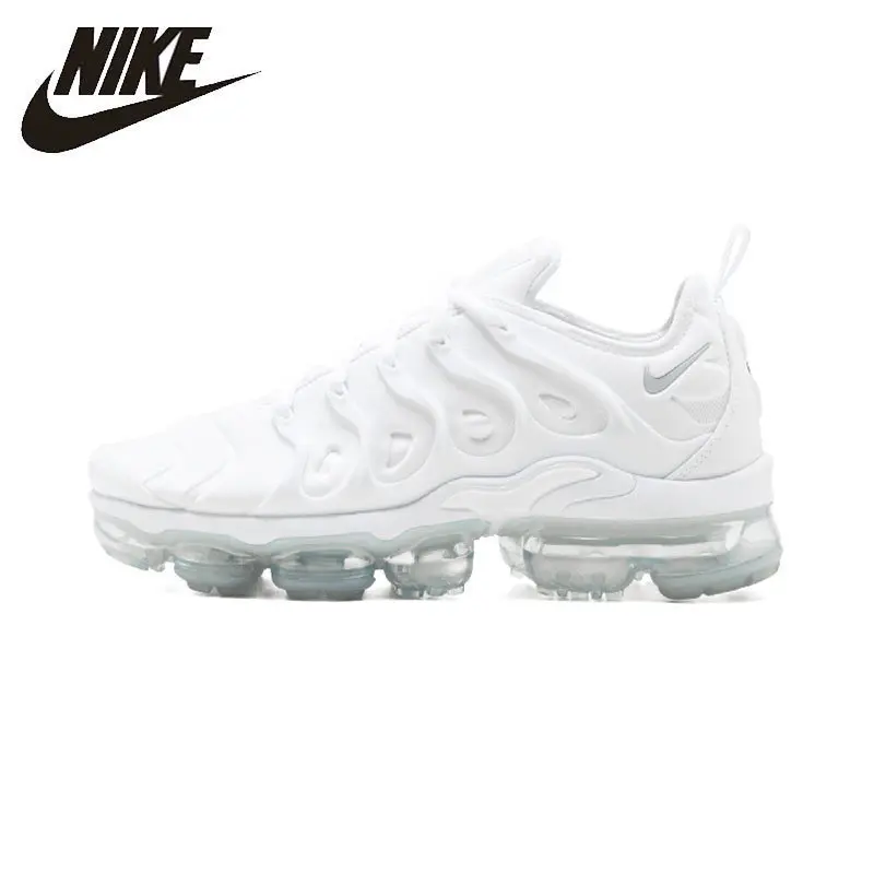 Nike Air Vapormax Plus White Running Shoes Breathable Mans Sports Sneakers #924453-100 Nike Air Vapormax Plus White Running Shoes Breathable Mans Sports Sneakers #924453-100