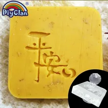 PINGAN мыло ручной работы печать и мир Diy Натуральное плексигласовое мыло с ручкой акриловое мыло изготовление печать на заказ мир